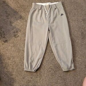 Youth medium adidas baseball pants